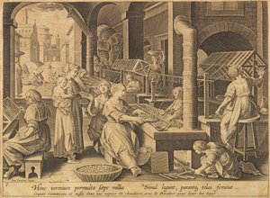 İpek Ekstraksiyonu Vermis sericus, 1640