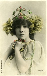 Henriette Rosine Bernard, namı diğer Sarah Bernhardt (1844-1923), Edmond Rostand