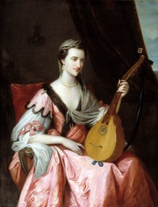 Mary Hopkinson, yaklaşık 1764. by Studio of Benjamin West