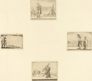 Gravür Sayfası by Style of Jacques Callot