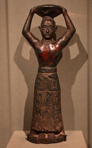 Kral Ur-Nammu Hanedanlığı Heykeli, MÖ 2112-2004 (bakır) by Sumerian Mesopotamian School