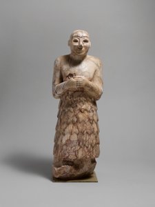 Adak figürü, MÖ 2600-2350 dolayları (taş)
