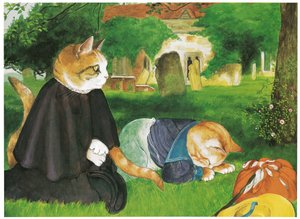 Pre-Raphaelite Cats