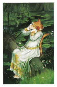 Pre-Raphaelite Cats