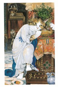 Pre-Raphaelite Cats