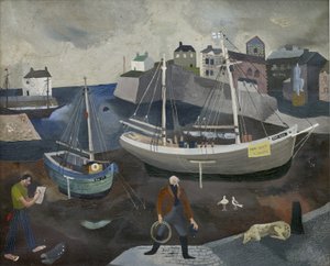 Brixham Limanı (tuval üzerine yağlıboya)