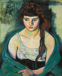 Victorine veya Kaplan by Suzanne Valadon
