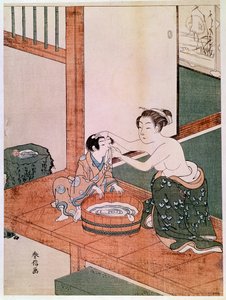 Çıplak bir anne Japonya