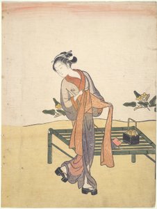 Güzellik Soğutucu by Suzuki Harunobu