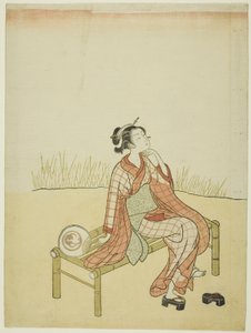 Akış tarafından by Suzuki Harunobu