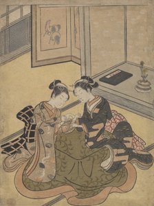 Kedi Beşiği, ca. 1765., yaklaşık 1765. by Suzuki Harunobu