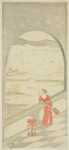 Çinli Şair by Suzuki Harunobu
