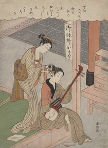 Saçını Taramak, 1770., 1770. by Suzuki Harunobu