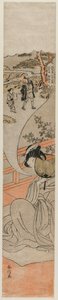 Nezaketçi Çocukluğunu Düşlerken, c. 1770. by Suzuki Harunobu