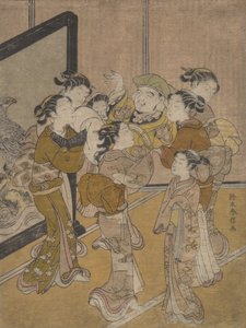 Daikoku Doage, muhtemelen 1766., muhtemelen 1766. by Suzuki Harunobu