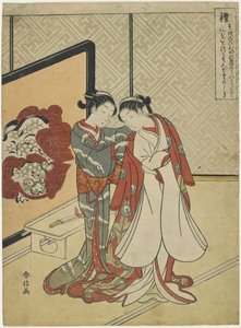 dekorum, 1767 by Suzuki Harunobu