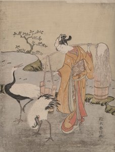 Tuzlu Su Çizimi by Suzuki Harunobu