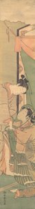 Aşıkların Ayrılması: Ertesi Sabah, yakl. 1765-70., ca. 1765-70. by Suzuki Harunobu
