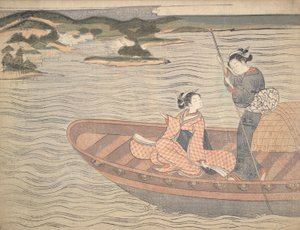 Feribot by Suzuki Harunobu