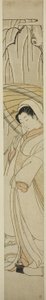 Balıkçıl Kızı by Suzuki Harunobu