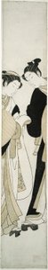 İki Komuso by Suzuki Harunobu