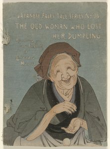 Böreğini kaybeden yaşlı kadın Böreği kaybeden yaşlı kadın (nesne üzerindeki başlık) Japon Masalları serisi, 24 numara Japon Masal Serisi No. 24 (nesne üzerinde seri başlığı) by Suzuki Kason (attributed to)