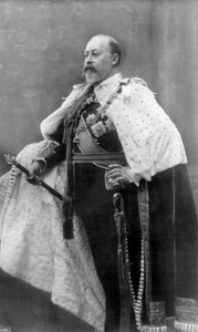 Tüm Dünyanın Yasını Tuttuğu Bir Kral, 1910. by Swain