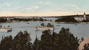 Stockholm: Saltsjobaden (renkli fotoğraf)