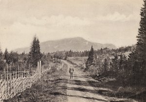 İsveç: Jamtland, Areskutan Fran Undersaker (s / b fotoğraf) by Swedish Photographer