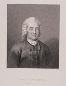 Emanuel Swedenborg (1688-1772) 80 Yaşında, W. Holl tarafından oyulmuş, World Religion