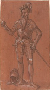 Zırhlı Bir Adam by Swiss 16th Century