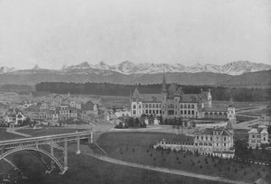Bern, Kirchenfeld ve Bernese Alpleri