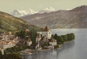 Berner Oberland: Oberhofen (renkli fotoğraf) by Swiss Photographer