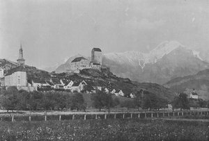 Sargans, Vallee du Rhin (s/b fotoğraf) by Swiss Photographer