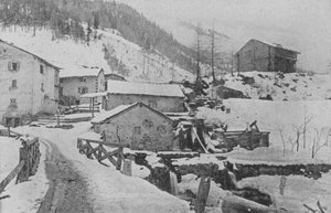 Praz de Fort Köyü, Route du St-Bernard (s/b fotoğraf) by Swiss Photographer