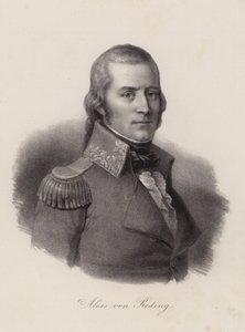 Alois von Reding, İsviçreli subay, devrimci ve politikacı (gravür) by Swiss School