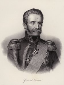 Antoine Henri, Jomini Baronu, İsviçreli general ve askeri tarihçi (gravür)