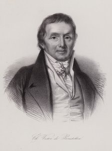 Charles Victor de Bonstetten, İsviçreli politikacı ve yazar (gravür) by Swiss School