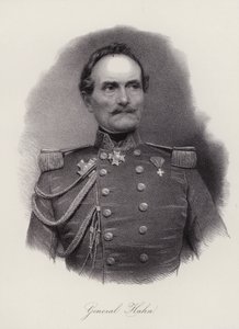 Emanuel Hahn, İsviçreli general (gravür) by Swiss School