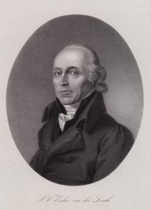 Hans Conrad Escher von der Linth, İsviçreli bilim adamı, sanatçı ve politikacı (gravür) by Swiss School