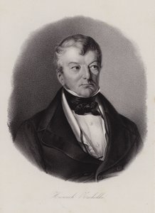 Heinrich Zschokke, İsviçreli yazar ve reformcu (gravür) by Swiss School