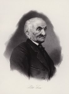 Jean Antoine Petit-Senn, İsviçreli şair (gravür) by Swiss School