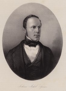 Johann Jakob Speiser, İsviçreli tekstil tüccarı, bankacı ve politikacı (gravür) by Swiss School