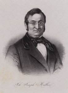 Johann Joseph Muller, İsviçreli politikacı (gravür) by Swiss School