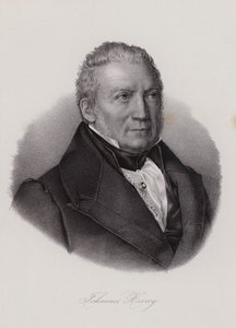 Johannes Herzog Von Effingen, İsviçreli politikacı ve girişimci (gravür) by Swiss School