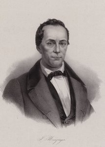 Josef Munzinger, İsviçreli politikacı (gravür) by Swiss School