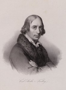Karl von Muller-Friedberg, İsviçreli politikacı (gravür) by Swiss School