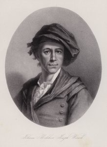 Melchior Wyrsch, İsviçreli sanatçı (gravür) by Swiss School