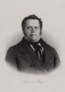 Nazar von Reding, İsviçreli politikacı (gravür) by Swiss School