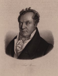Paul Usteri, İsviçreli doktor, botanikçi ve politikacı (gravür) by Swiss School